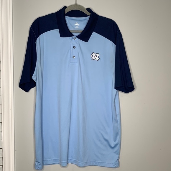 Ka Knights Apparel Carolina Polo Shirt Navy Blue Light Blue‎ XL - Picture 3 of 6
